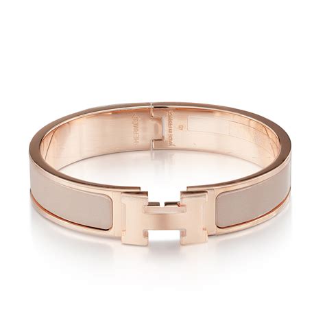 hermes le plaque or rose|hermes click h bracelet.